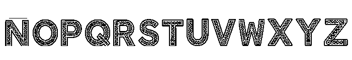 Walsu Regular Font LOWERCASE