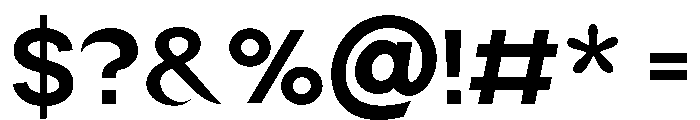 Walyo-Regular Font OTHER CHARS