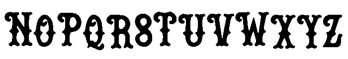 Wampi Font UPPERCASE