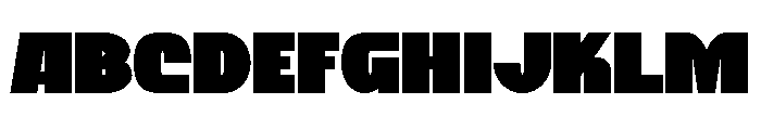 Wangem Font UPPERCASE