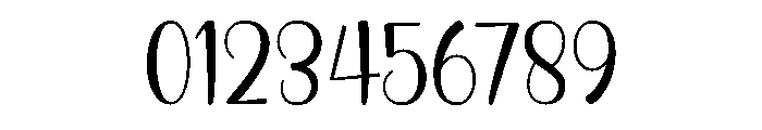 Waning Light Font OTHER CHARS