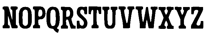 Wanted_Poster Font UPPERCASE