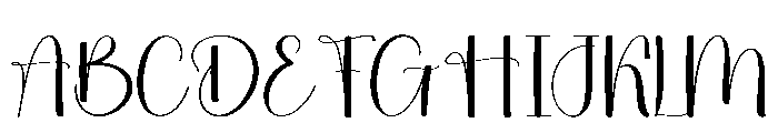 Wanted Sunday Font UPPERCASE