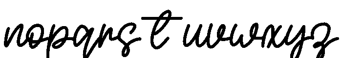 Wanti Font LOWERCASE