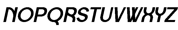 Wapilor Italic Font UPPERCASE