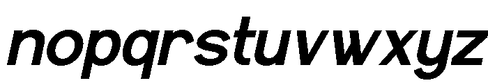Wapilor Italic Font LOWERCASE