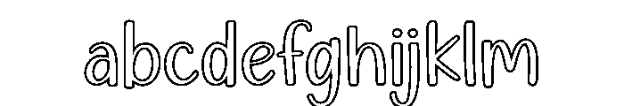 Warm Christmas Line FONT