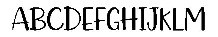 Warm Christmas Lite Font UPPERCASE