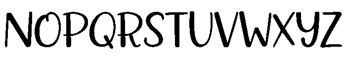 Warm Christmas Lite Font UPPERCASE