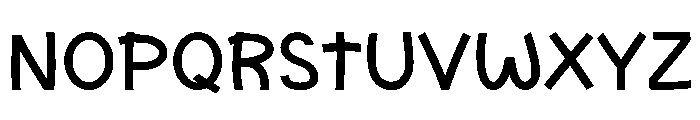 Warm Hugs Font UPPERCASE