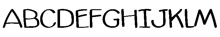 WarmHug Script Font UPPERCASE