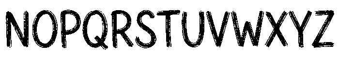 Warmstreak Regular Font UPPERCASE