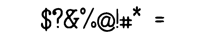 Warp_Speed Font OTHER CHARS