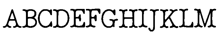 Warp_Speed Font UPPERCASE