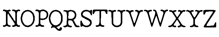 Warp_Speed Font UPPERCASE