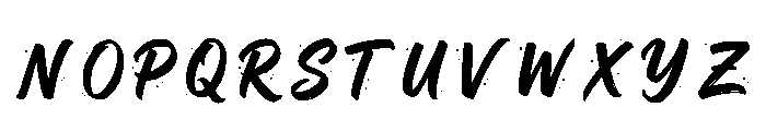 Warren Regular Font LOWERCASE