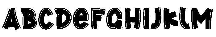 Wash Brush Font UPPERCASE