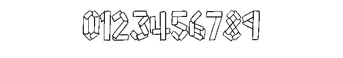 Washi Tape Strip By Squ Regular Font OTHER CHARS