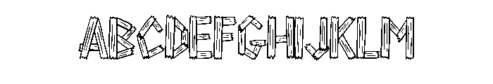 Washi Torn Tape By Sque Regular FONT