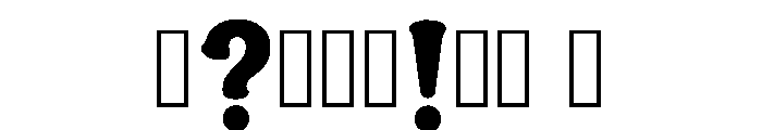 Wasi Regular Font OTHER CHARS