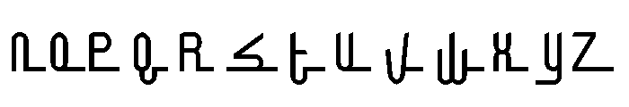 Wasilah Regular Font UPPERCASE