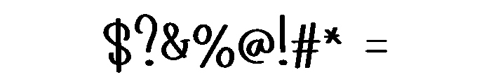 Wastafel Font OTHER CHARS