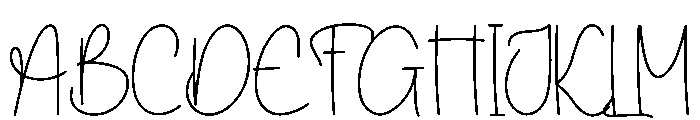 Wastetime Font UPPERCASE