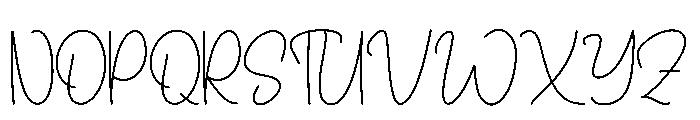 Wastetime Font UPPERCASE
