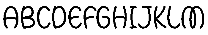 Watch Again Font UPPERCASE