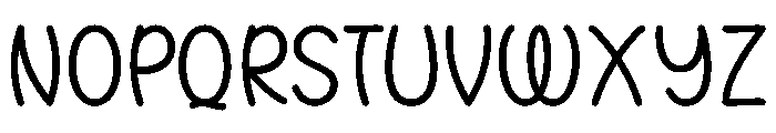 Watch Again Font UPPERCASE