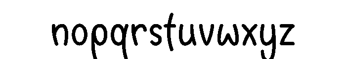 Watch Again Font LOWERCASE