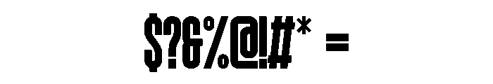Watch Sunset Regular Font OTHER CHARS