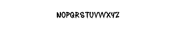 Water Colors Font UPPERCASE