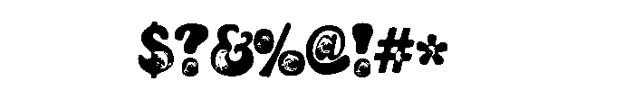 Water Dolph Font OTHER CHARS