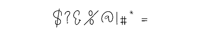 Water Filter Font OTHER CHARS