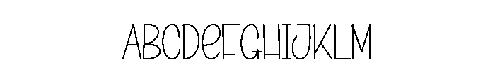 Water Filter Font UPPERCASE
