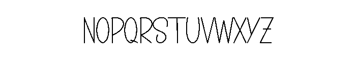 Water Filter Font UPPERCASE