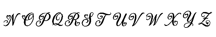Water Lily Regular Font LOWERCASE