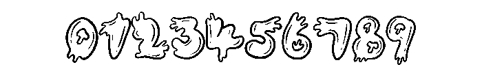 Water Splash By Squeeb  Regular Font OTHER CHARS