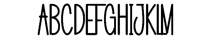 Water Springs Font UPPERCASE