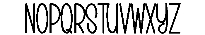 Water Springs Font UPPERCASE