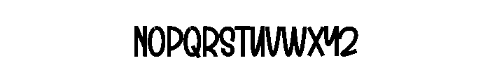 Waterboom Font UPPERCASE