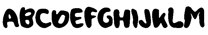 Waterkids Font UPPERCASE