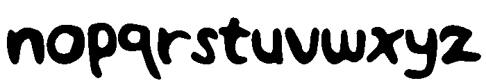 Waterkids Font LOWERCASE
