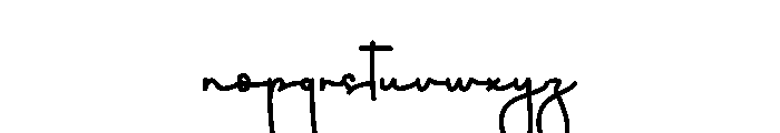 Waterland Font LOWERCASE