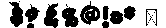 Watermelon LemonadeC Font OTHER CHARS