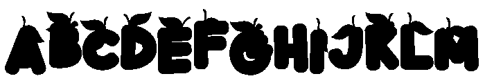 Watermelon LemonadeC Font UPPERCASE