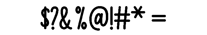 Watermelon Sans Font OTHER CHARS
