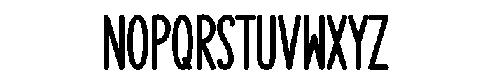 Watermelon Sans Font UPPERCASE