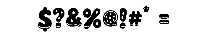 Watermelon Splash Color Font OTHER CHARS